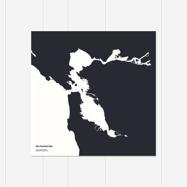 ORANGE & PARK San Francisco Bay Print