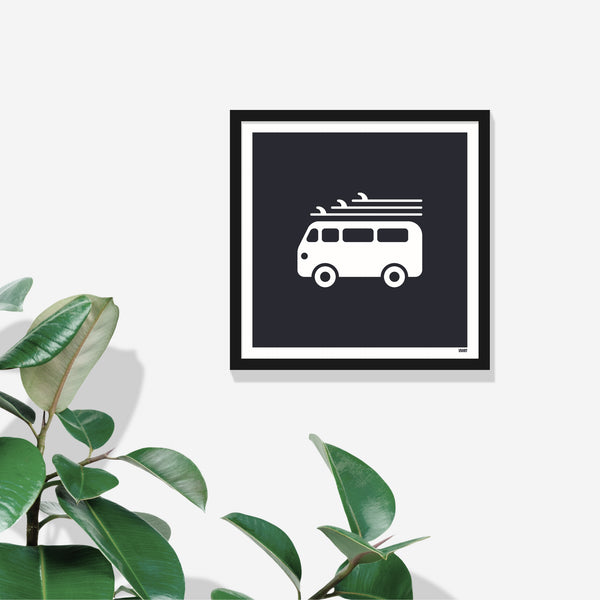 Surf Bus Print