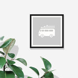 Surf Bus Print