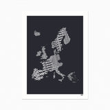 Western Europe Print