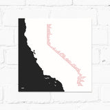 California Counties Print
