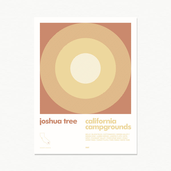 Joshua Tree Campgrounds Print